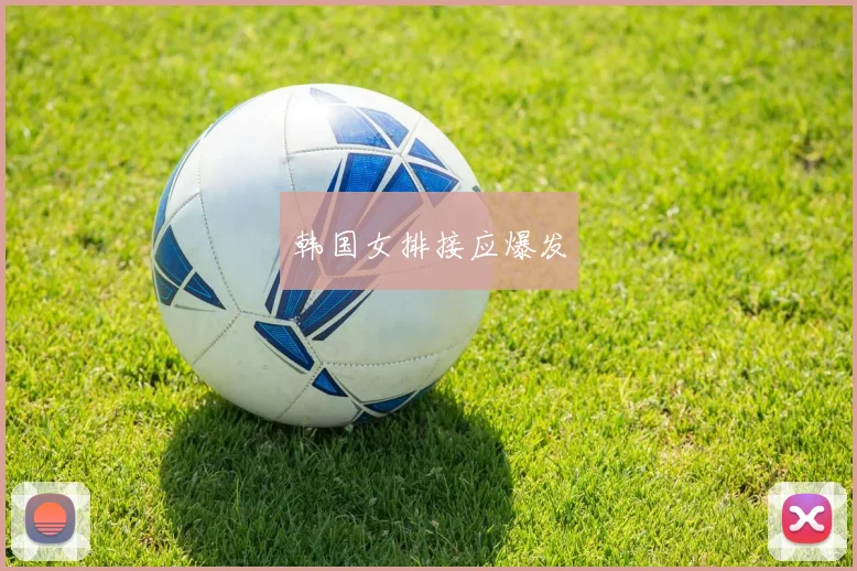 韩国女排接应爆发