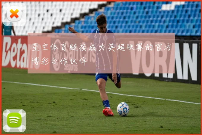 星空体育链接成为英超联赛的官方博彩合作伙伴